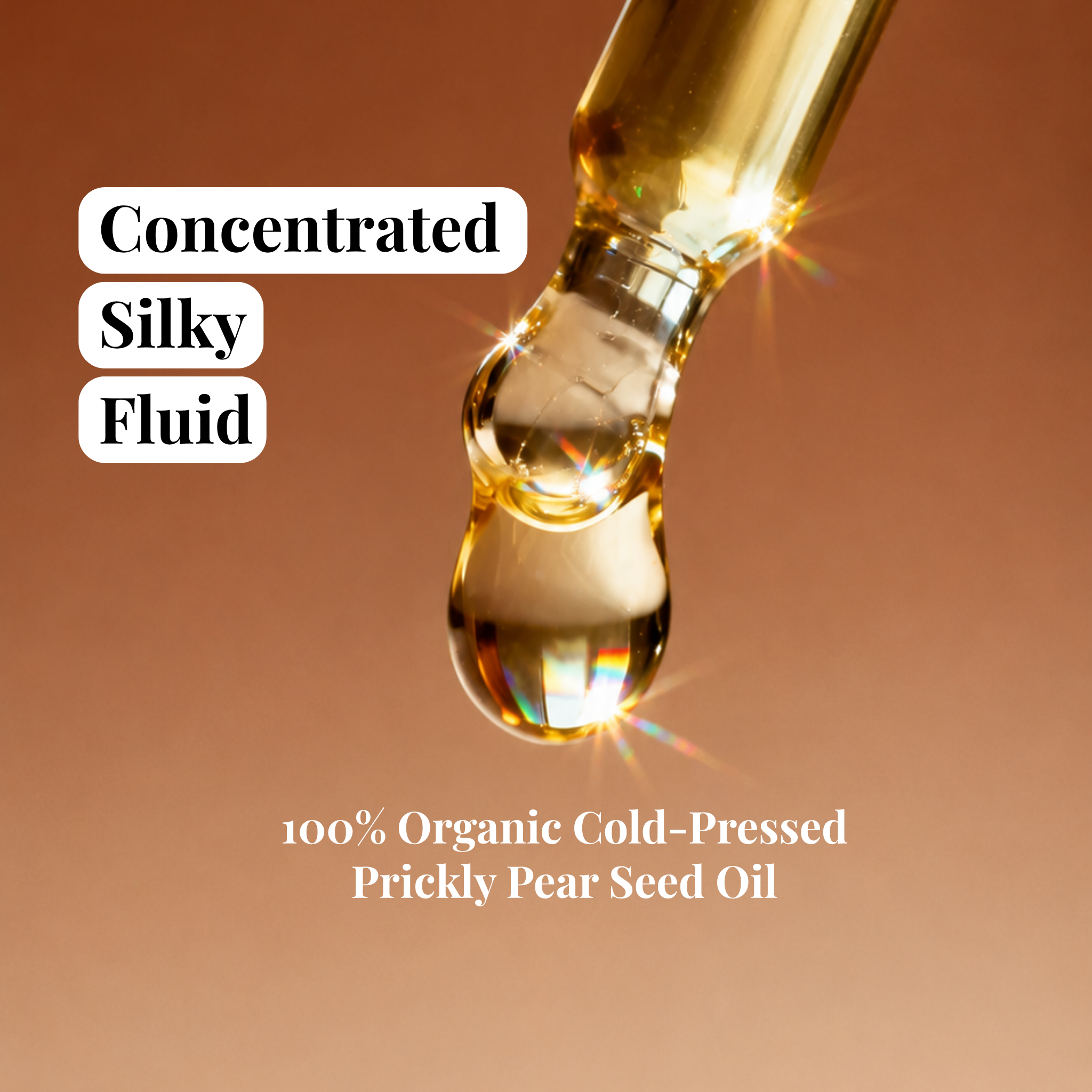 100% Organic Cold-Pressed Prickly Pear Seed Oil